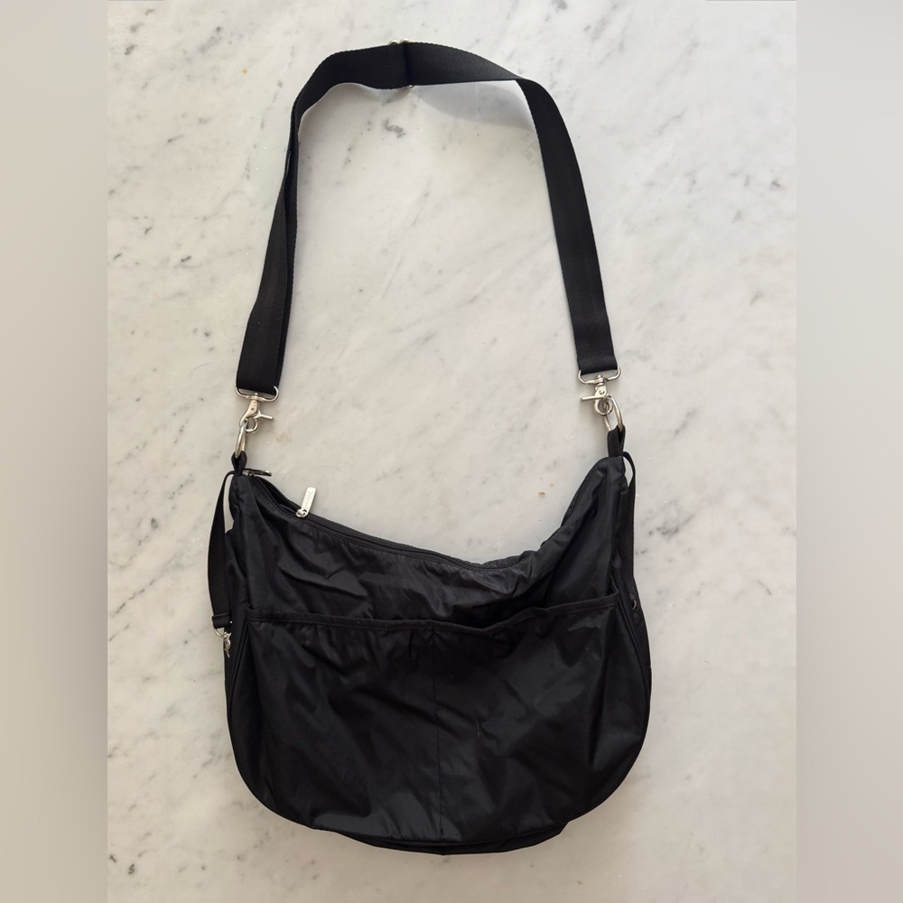 LeSportsac Black Nylon Shoulder Bag Crossbody